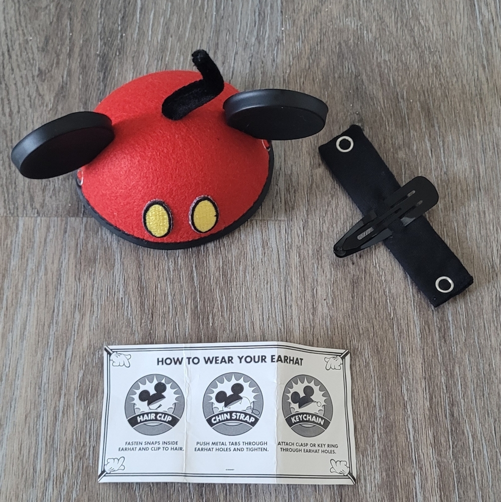 Mickey Mouse Ears Hair Clip, Disney Parks Exclusive - Picture 2 of 5